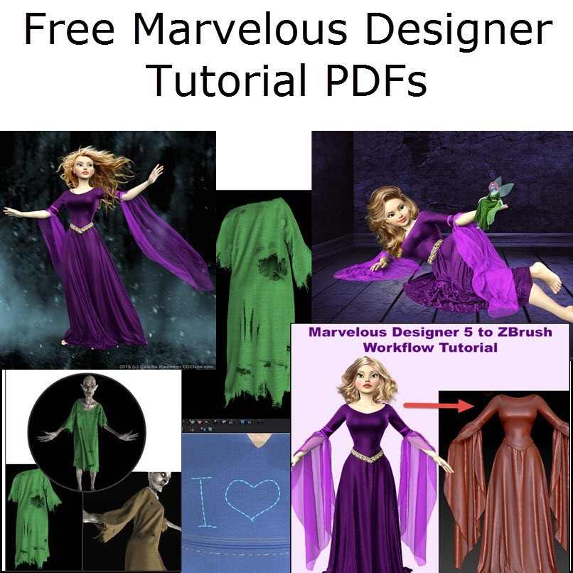 free marvelous designer garments